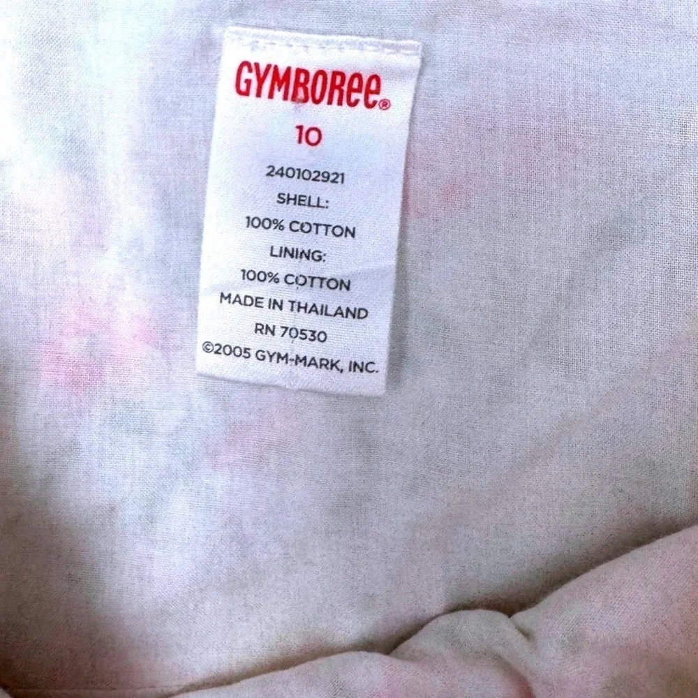 Gymboree Floral Two Piece Set Skirt and Top Pink‎ Yellow Size 10 Girls Summer